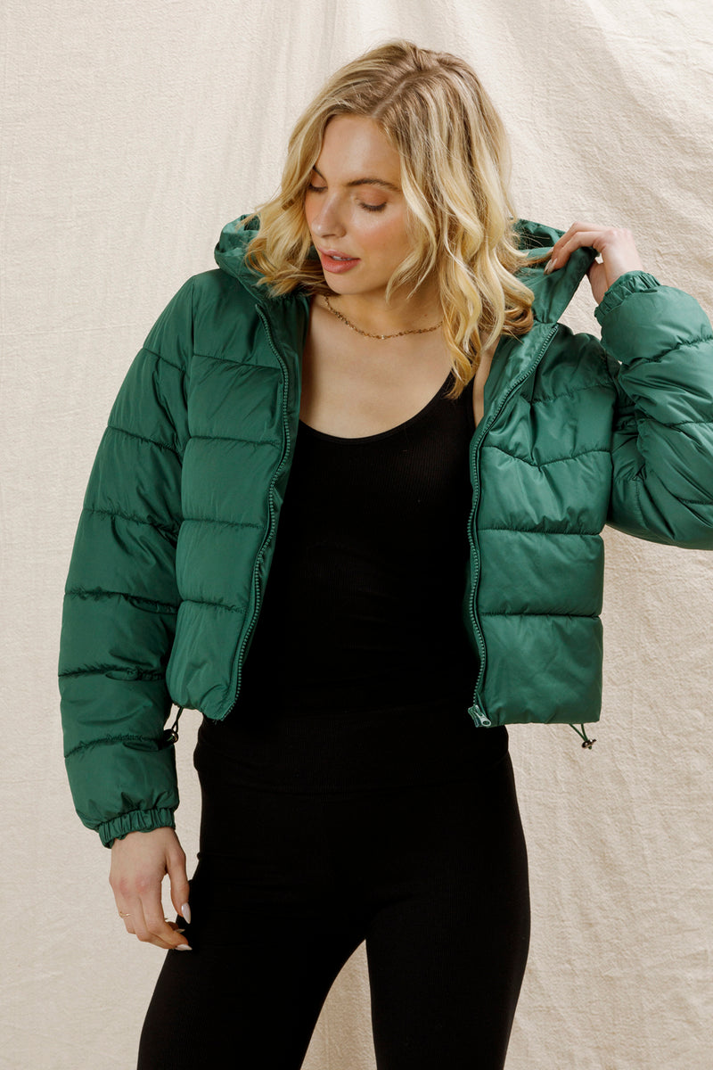 Parker Cropped Puffer Jacket