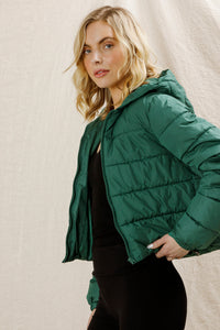 Parker Cropped Puffer Jacket