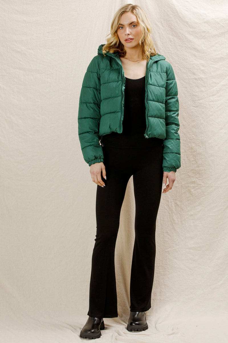 Parker Cropped Puffer Jacket