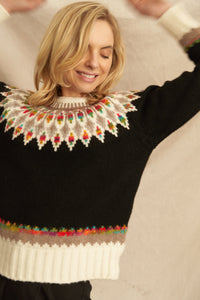 Wild Nights Knit Sweater
