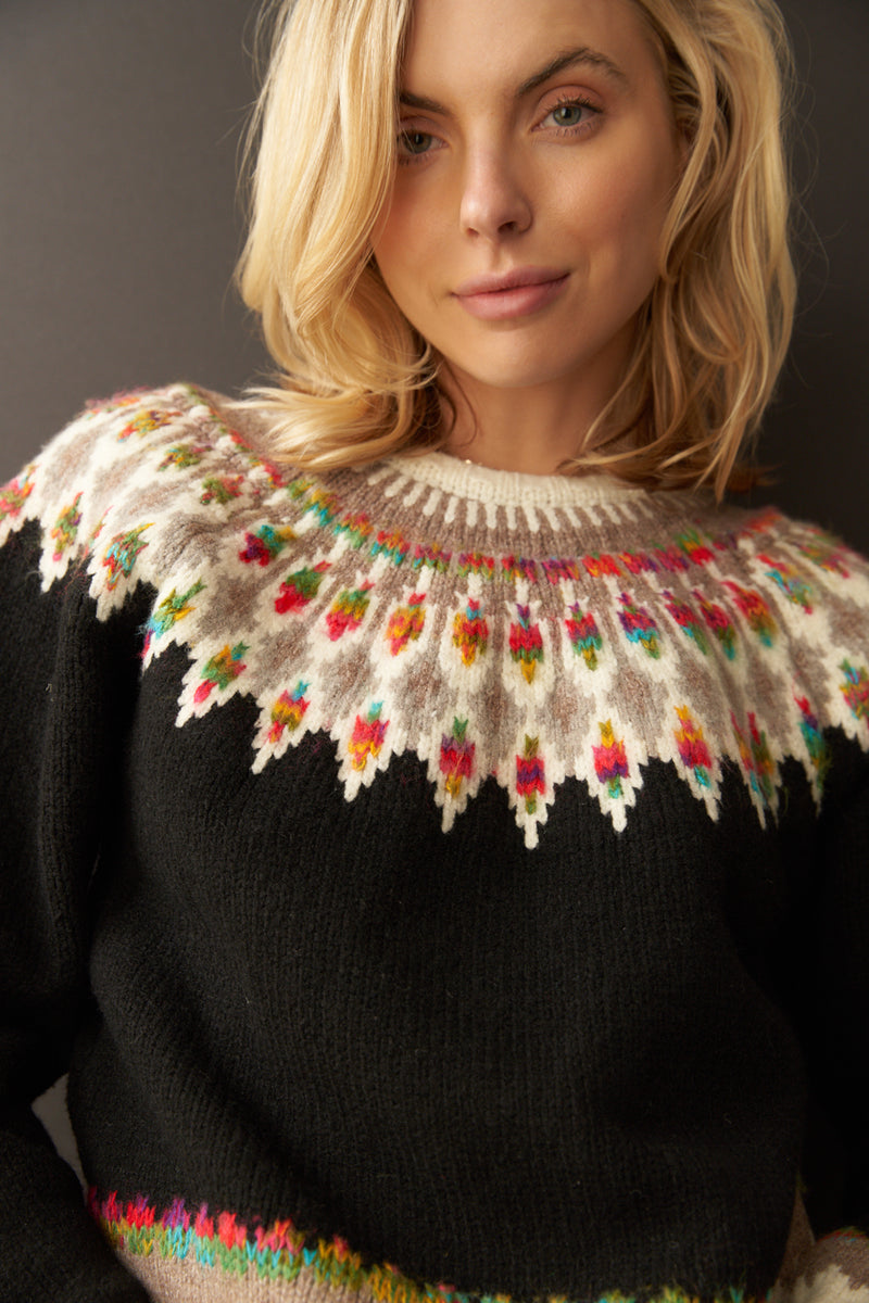 Wild Nights Knit Sweater