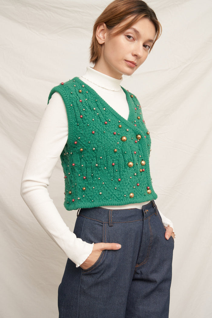 Christmas Tree Sweater Vest