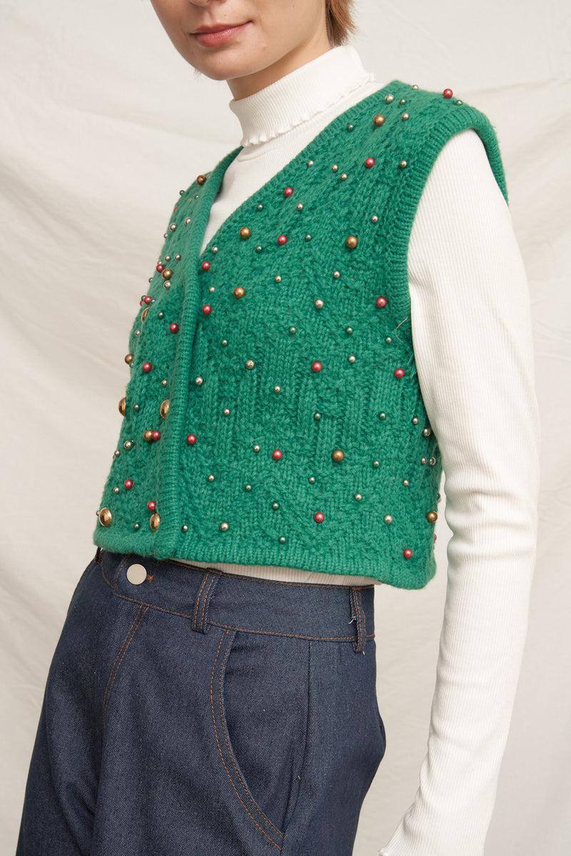 Christmas Tree Sweater Vest