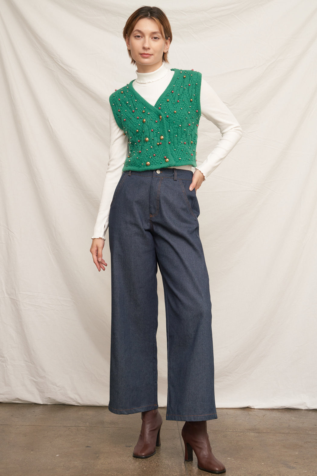 Christmas Tree Sweater Vest