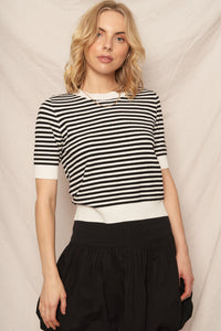 Izabella Stripe Sweater