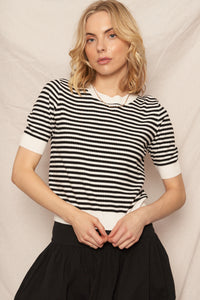 Izabella Stripe Sweater