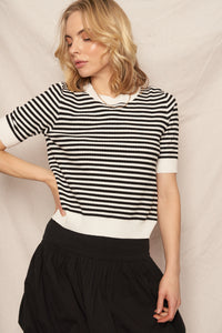 Izabella Stripe Sweater