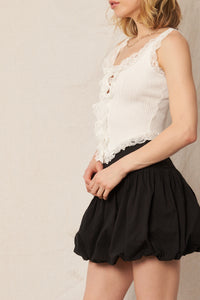 Lace Away Sleeveless Top