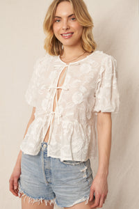 Agata Ribbon Top