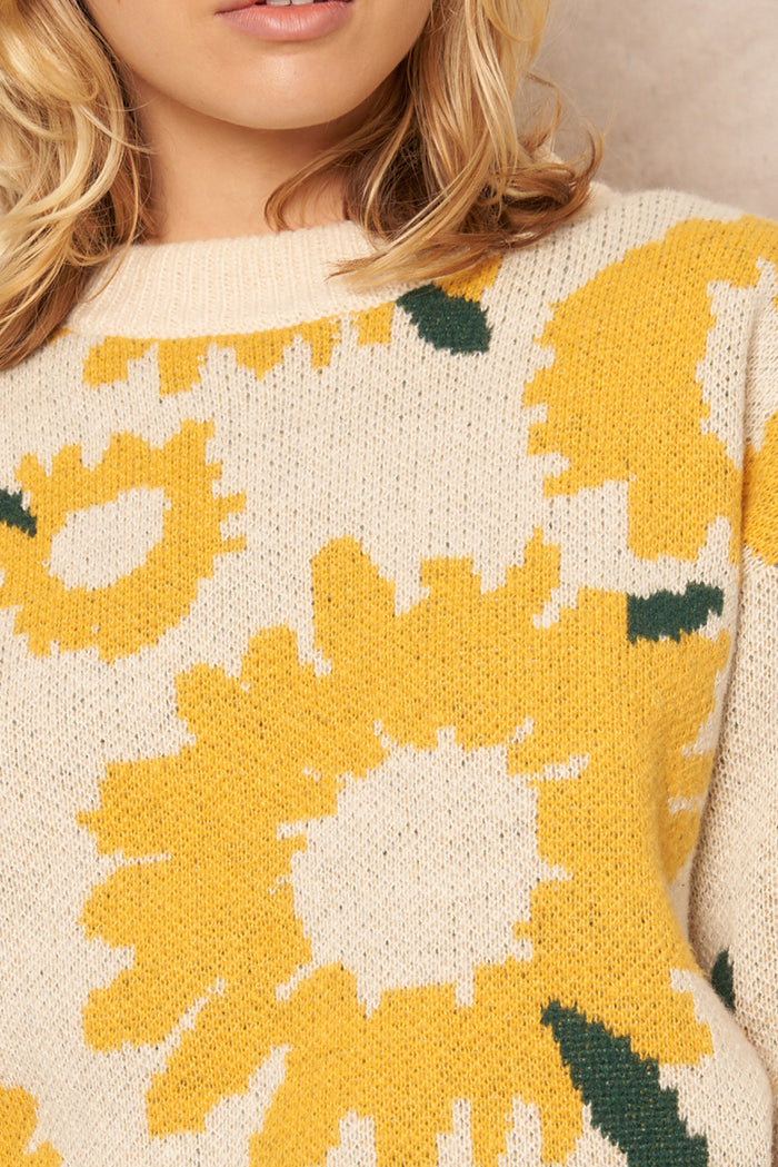 All Good Sunflower Sweater