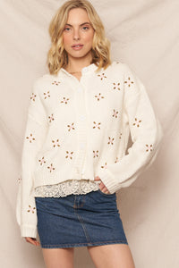 Brooklyn Floral Sweater Cardi