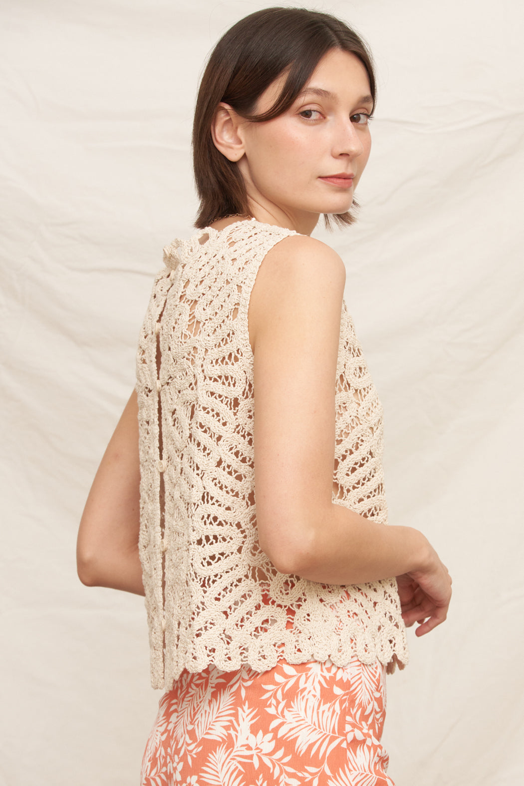 Seaside Crochet Top
