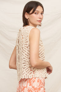 Seaside Crochet Top