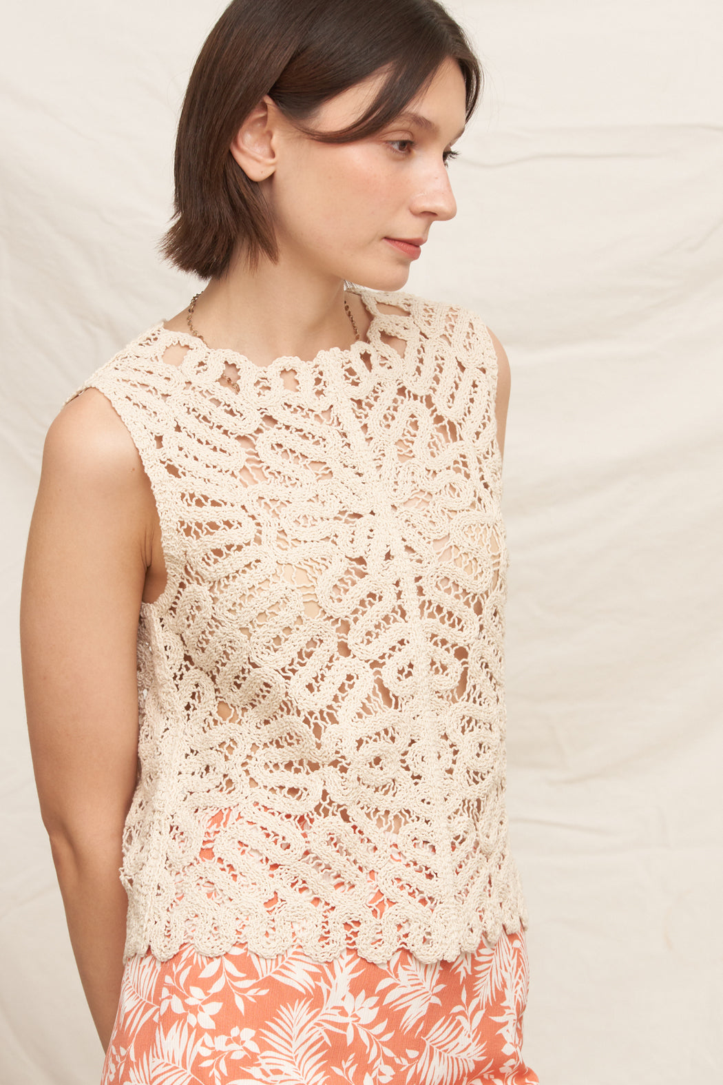 Seaside Crochet Top