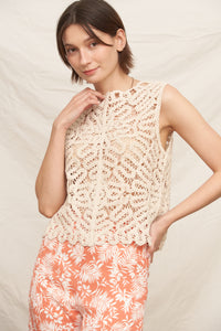 Seaside Crochet Top