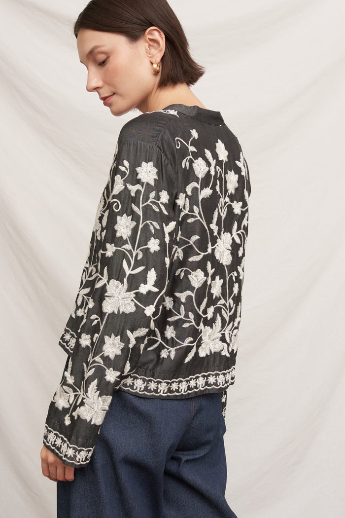 Marielle Embroidered Top