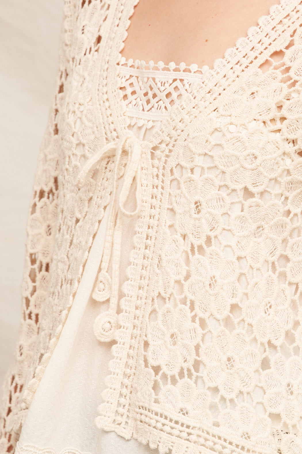EC Ariana Crochet Cardigan