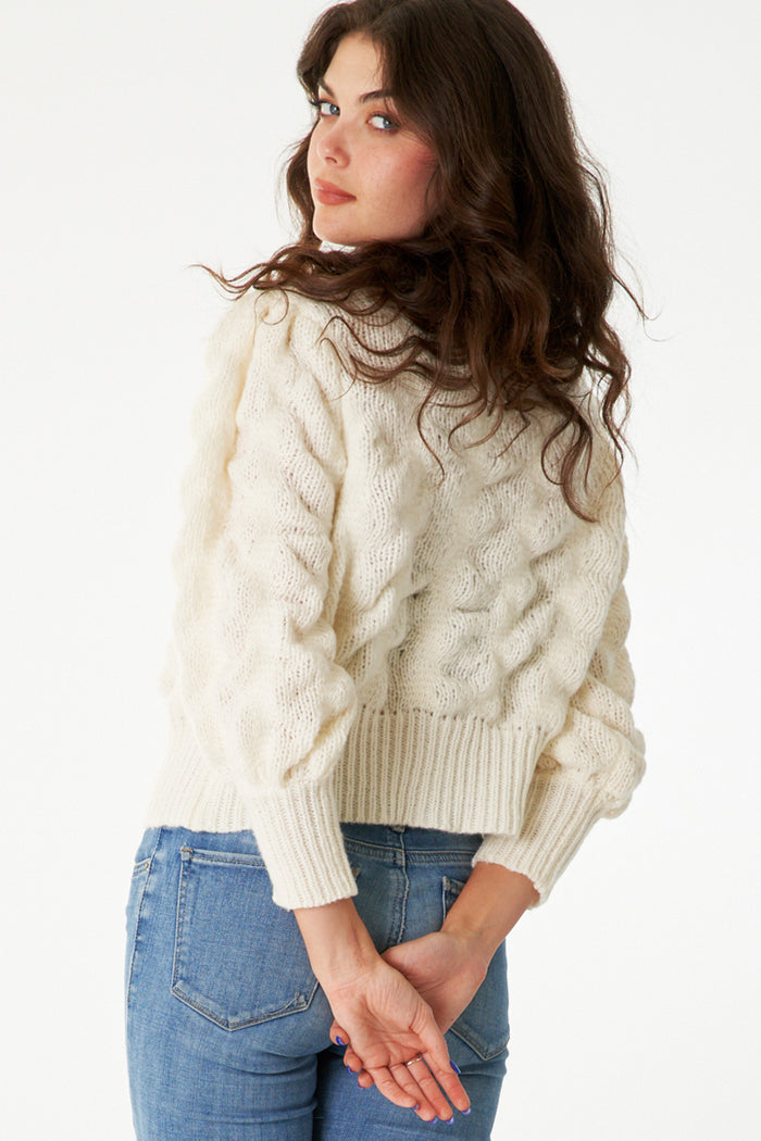 3D Braided Sweater