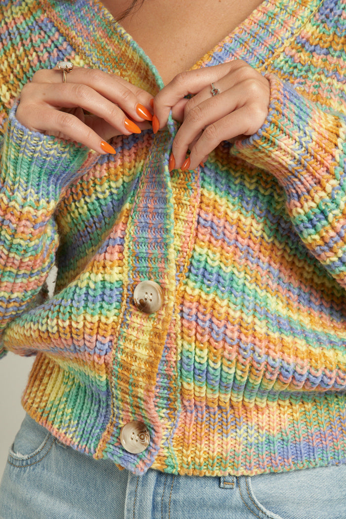 Diana Rainbow Cardigan