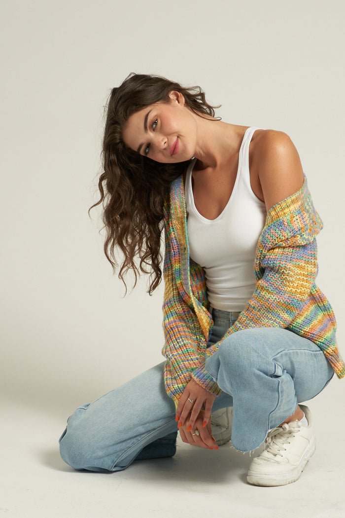 Diana Rainbow Cardigan