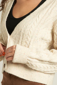 Laurel Cable Knit Cardigan