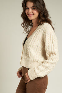 Laurel Cable Knit Cardigan