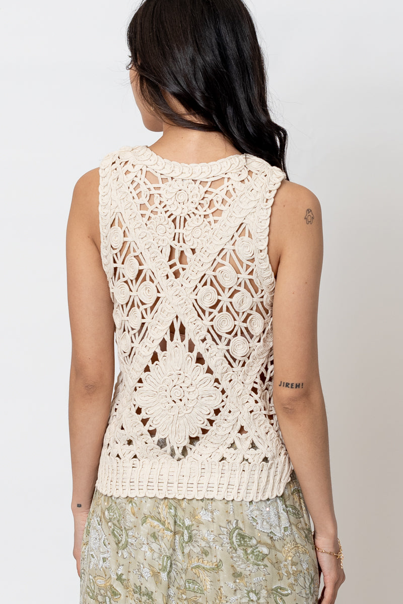 Sutton Crochet Top