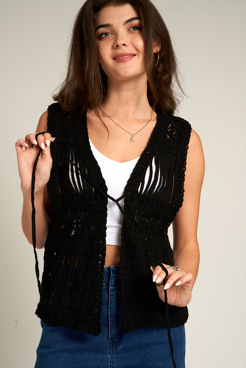 Sono Crochet Vest