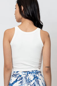 High Neck Bra Tank