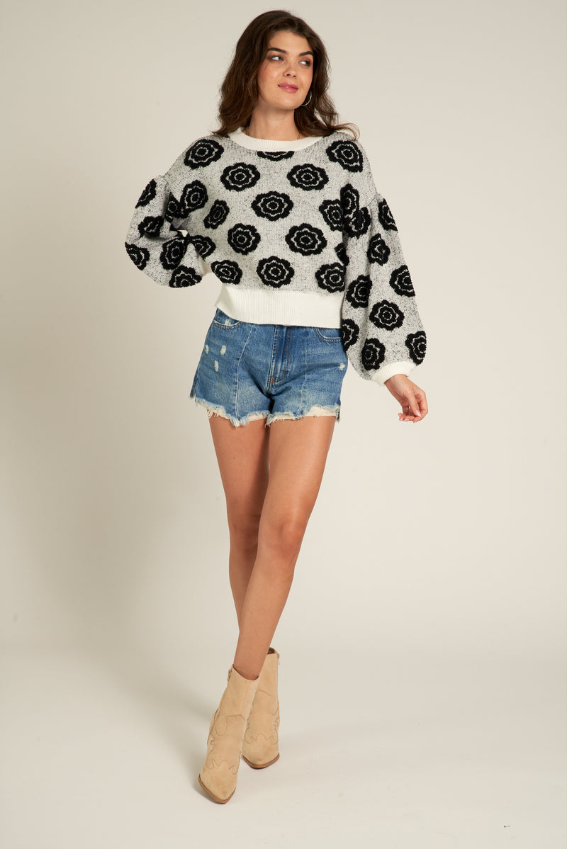 Rosette Sweater