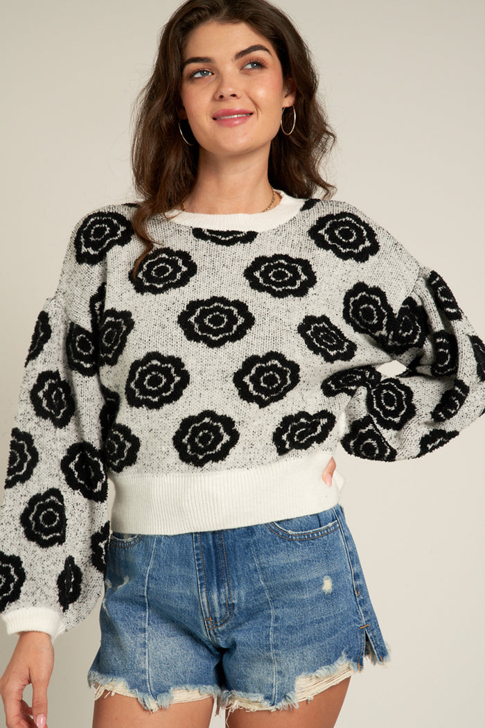 Rosette Sweater