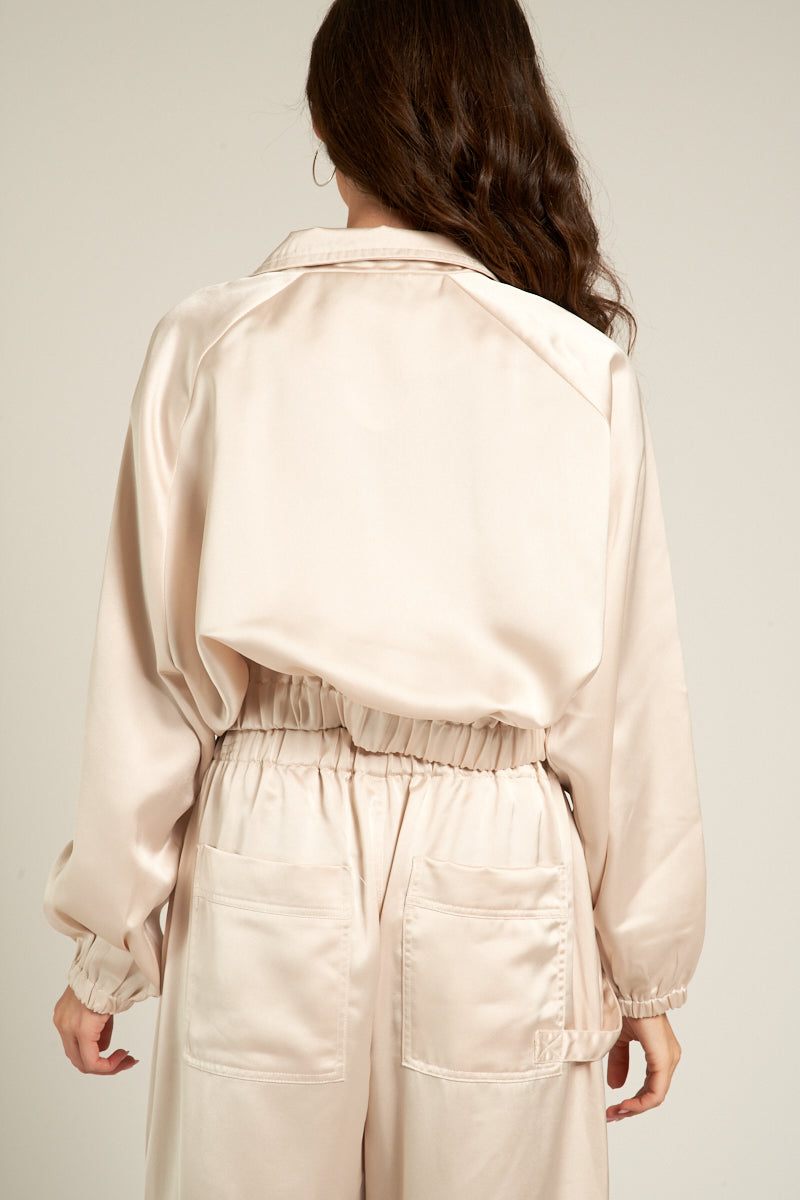 Joelle Satin Jacket