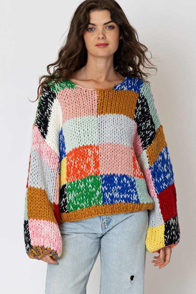 Chiru Patchwork Sweater