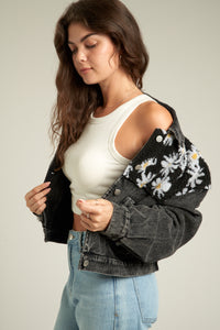 Bailey Cropped Corduroy Jacket