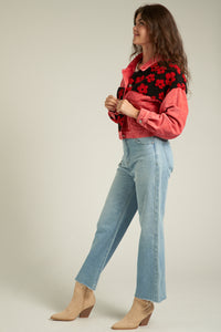 Bailey Cropped Corduroy Jacket