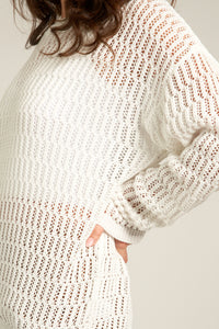 Sadie Sheer Crochet Top