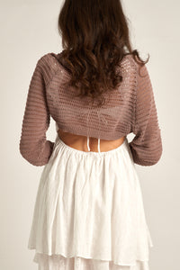 Amber Crochet Shrug