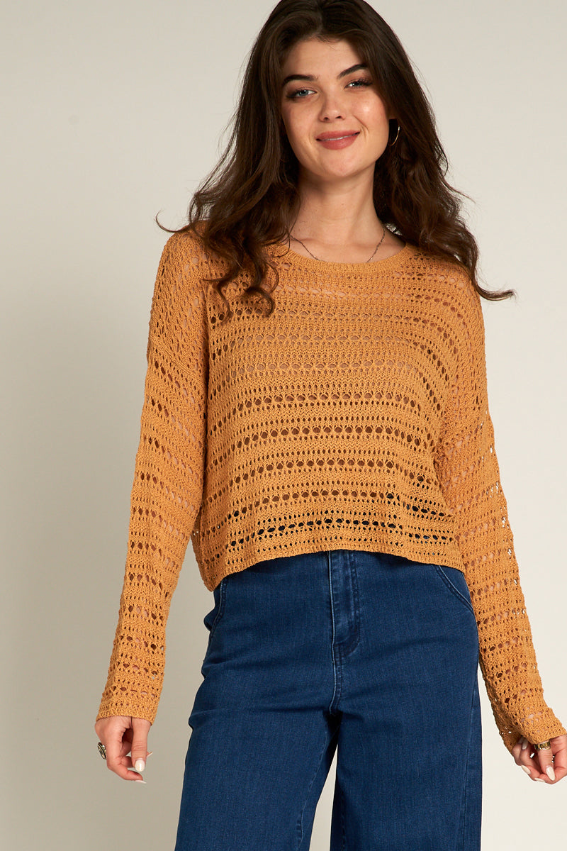 Bethany Crochet Top