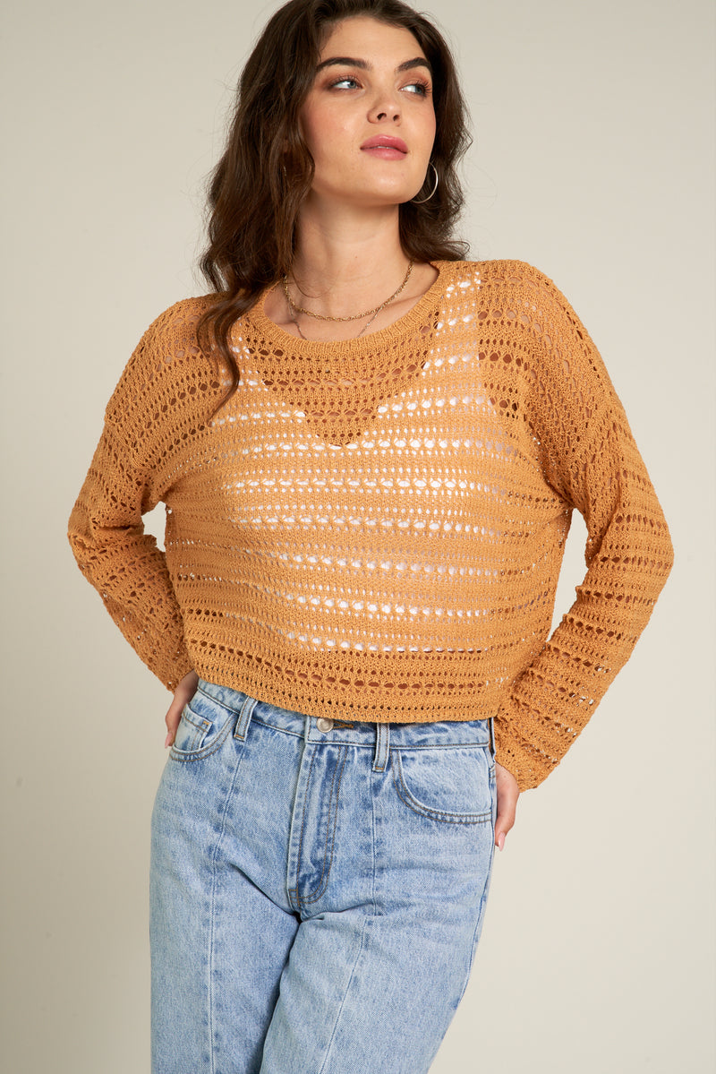 Bethany Crochet Top