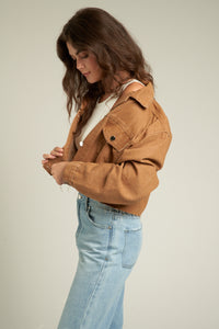 Daisy Jones Cropped Denim Jacket