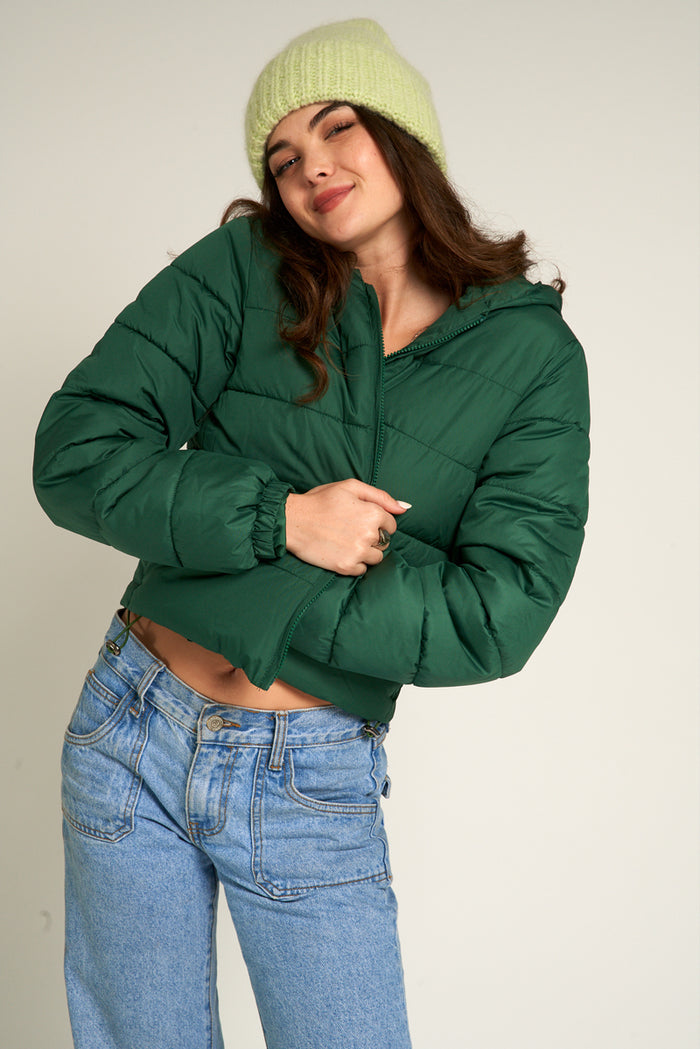 Parker Cropped Puffer Jacket