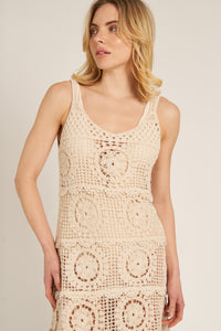 Daisy Crochet Dress