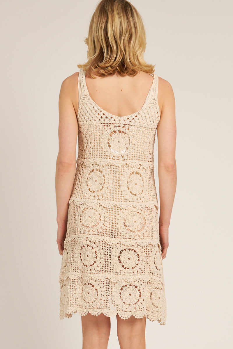 Daisy Crochet Dress