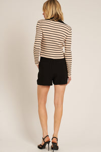 Odette Striped Sweater Top