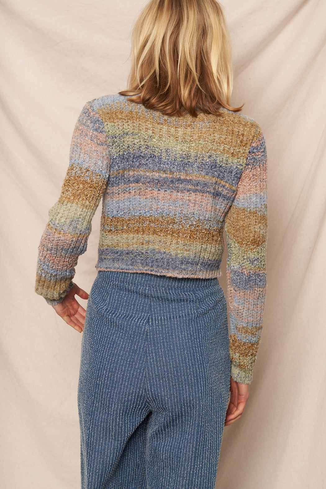 Milky Way Cropped Sweater