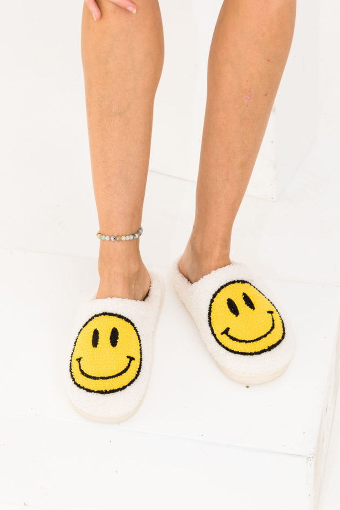 Classic Smiley Slippers