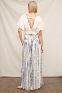 Sono Wide Leg Pants with Slit