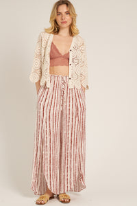 Sono Wide Leg Pants with Slit