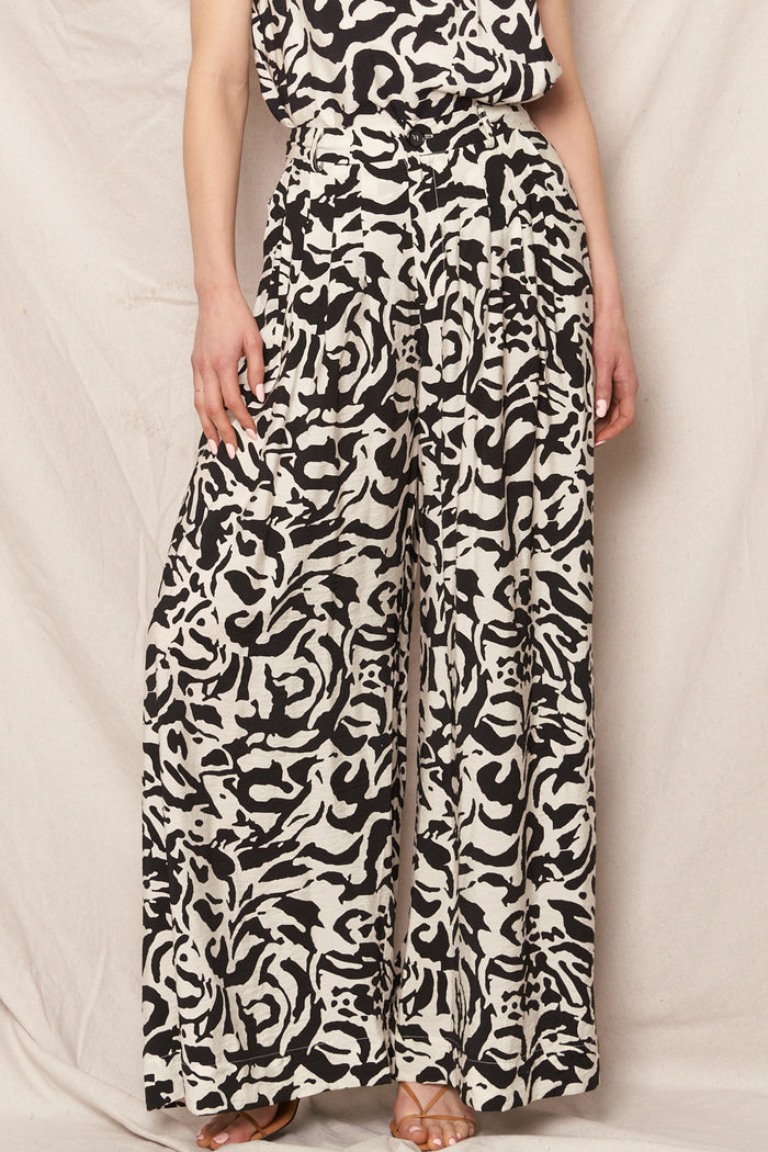 One Moment Printed Pants