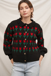 Pick Me Tulip Cardigan